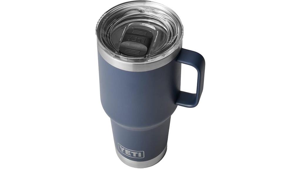 large stainless steel travel mug