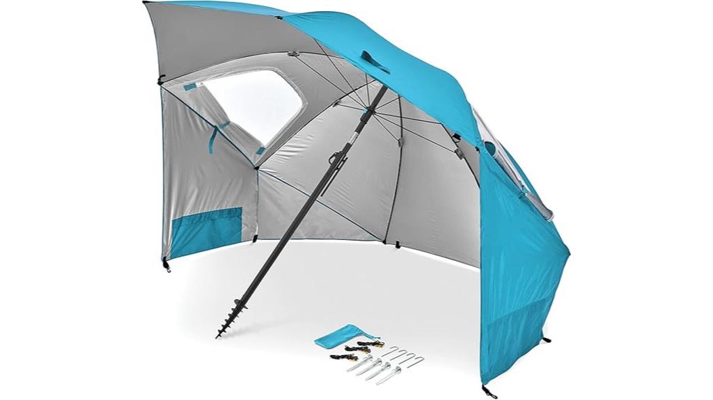 large upf 50 umbrella shelter