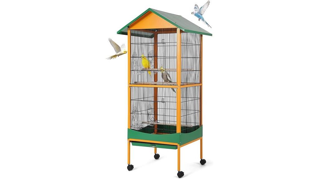 large waterproof bird cage