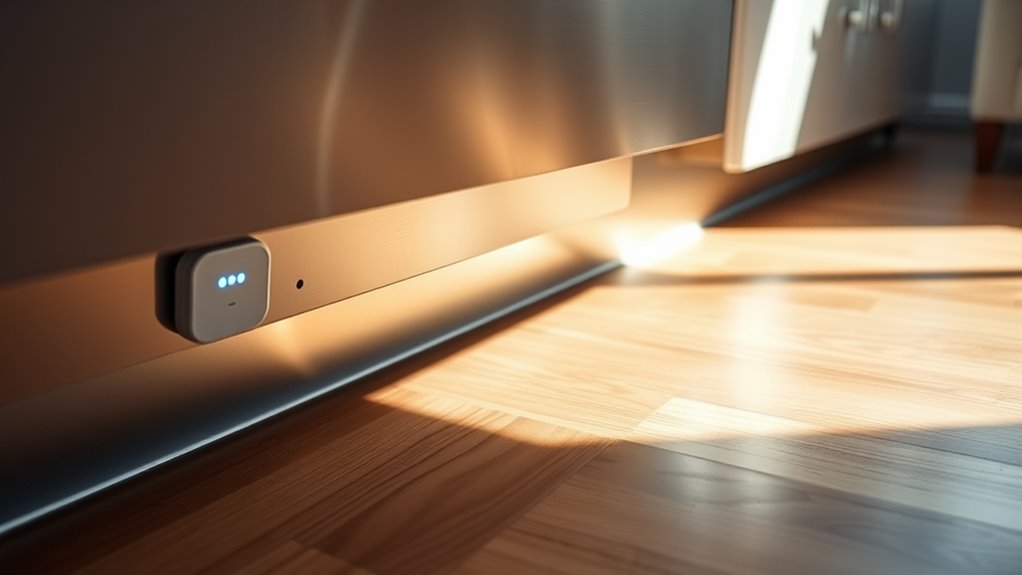 leak detection range and connectivity