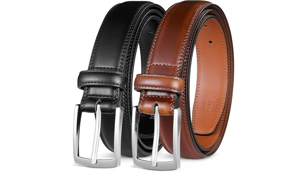 leather belt set