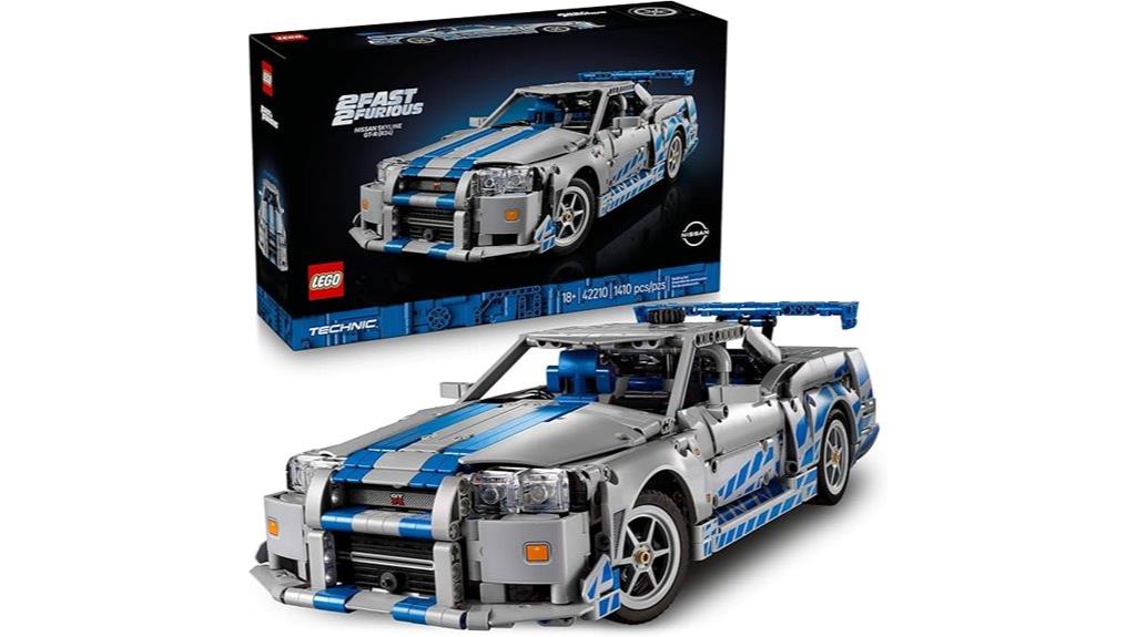 lego skyline gt r model