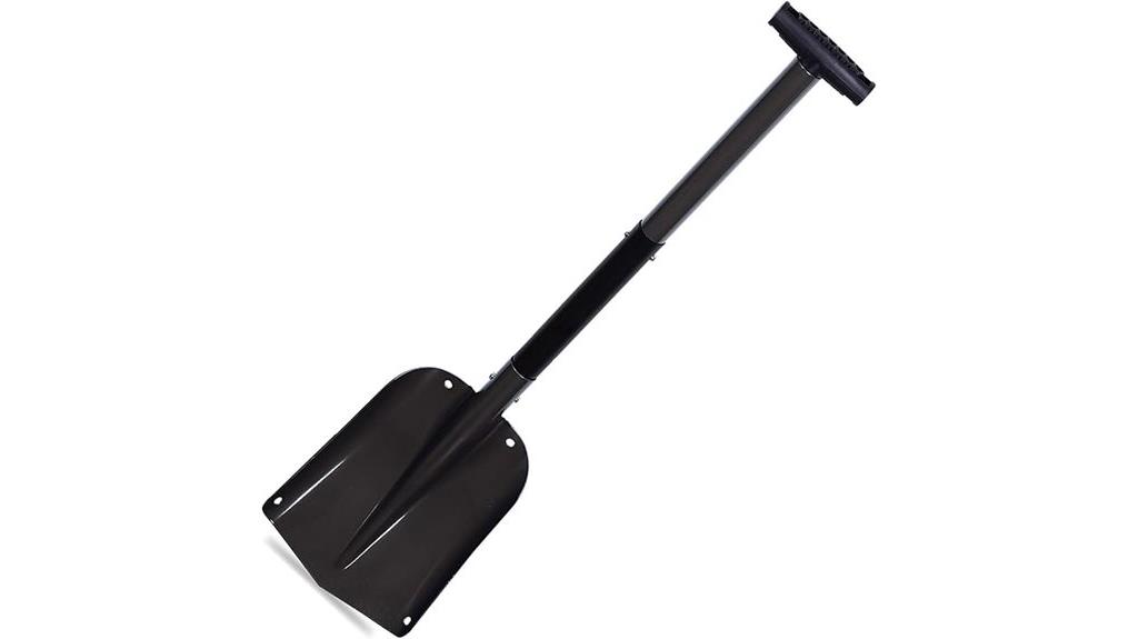 lightweight collapsible snow shovel