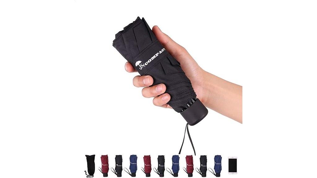 lightweight portable travel umbrella