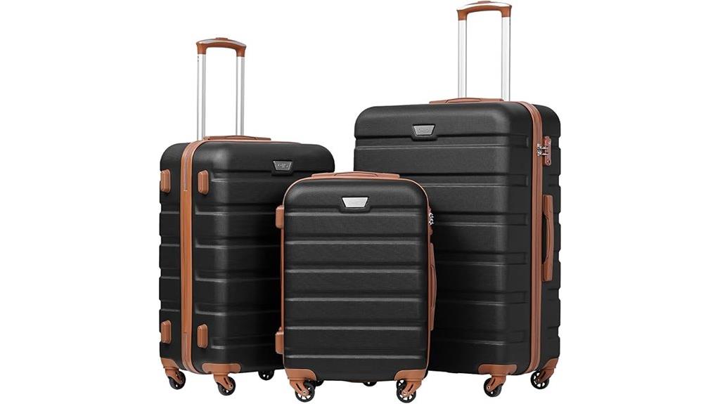 lightweight tsa hardshell luggage