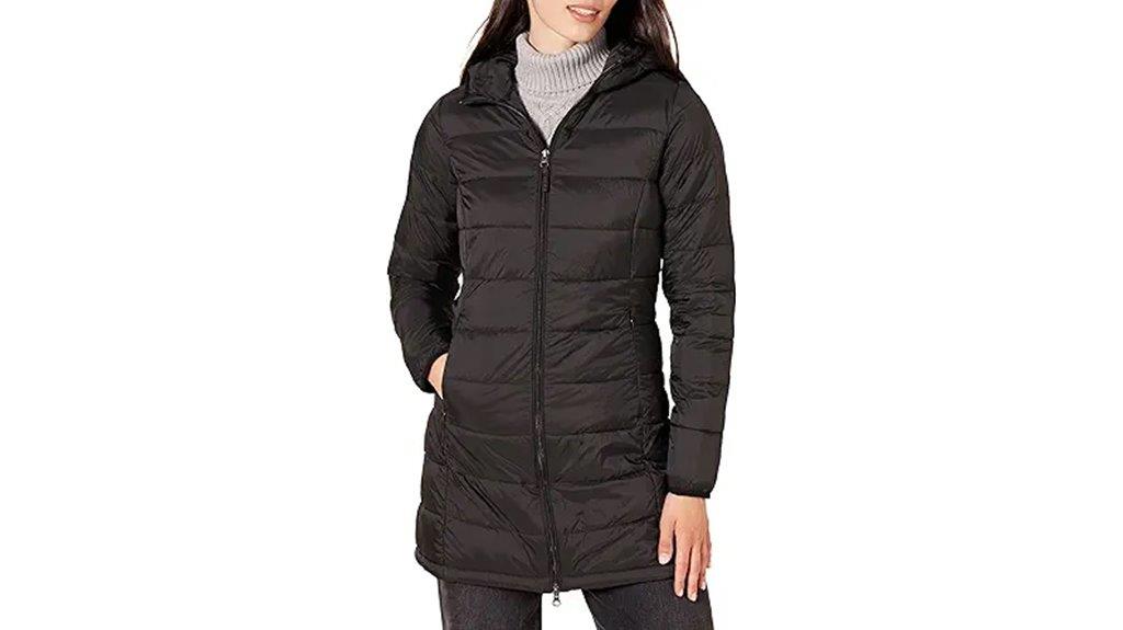 lightweight water resistant puffer