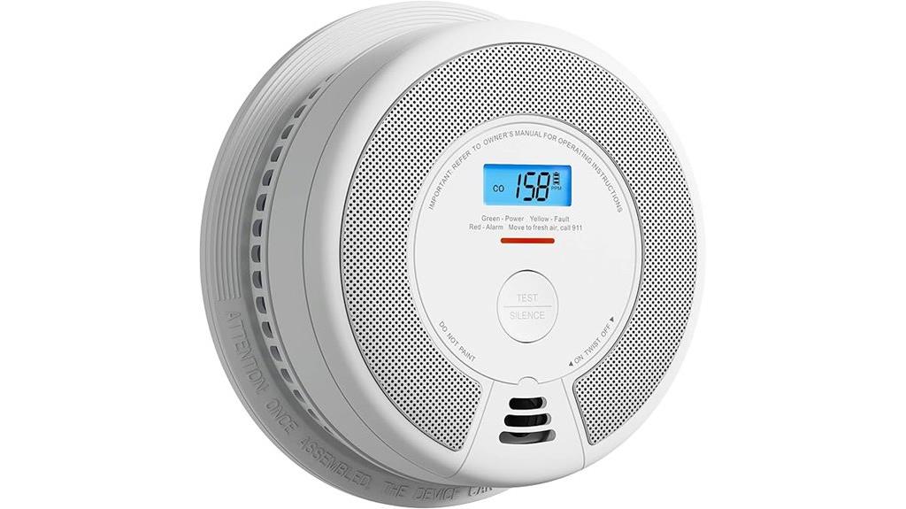long lasting battery smoke detector