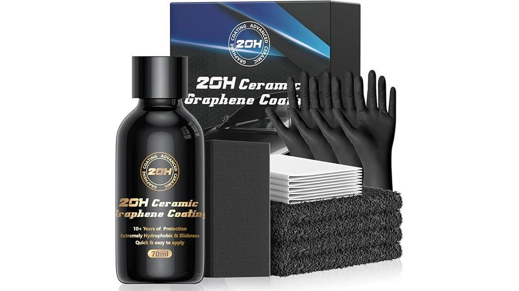 long lasting hydrophobic car coating
