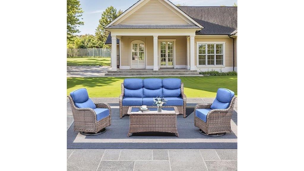 luxury 4 piece outdoor set