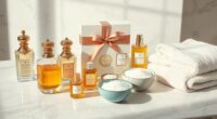 luxury bath oil sets