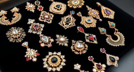 luxury bold earring collections