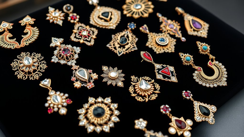 luxury bold earring collections