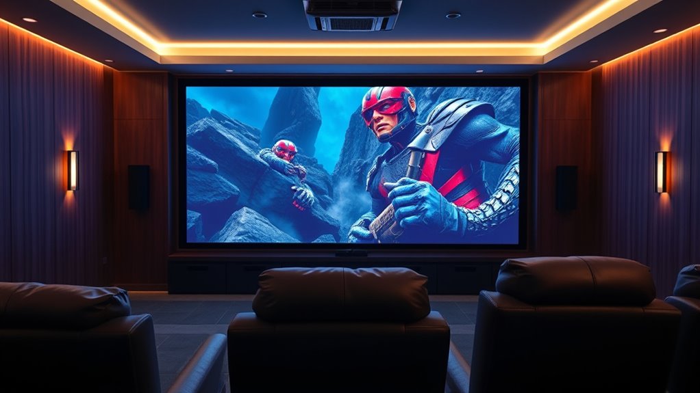 luxury cinematic projection systems