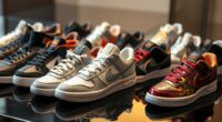 luxury collectible sneaker selection