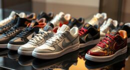 luxury collectible sneaker selection