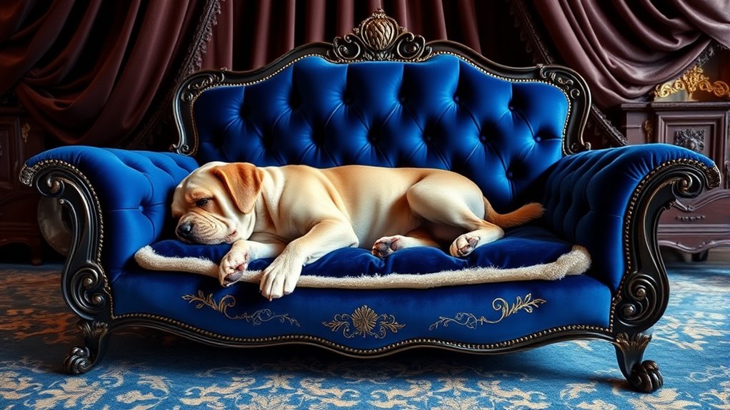 luxury dog beds collection