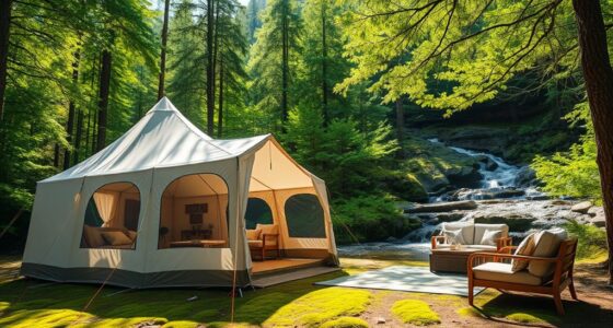 luxury durable camping tents