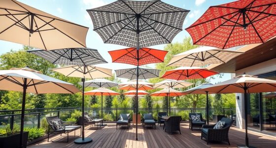 luxury durable outdoor umbrellas