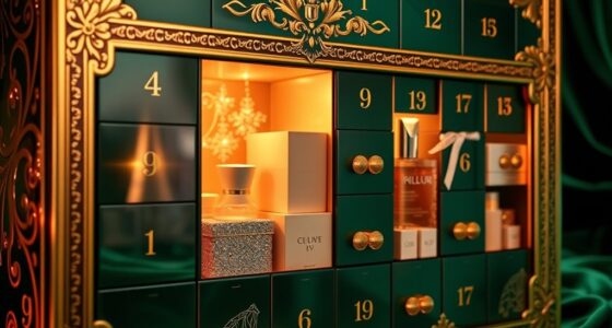 luxury holiday beauty countdown