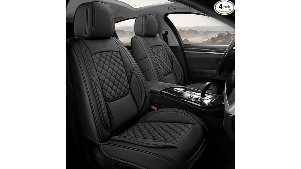 luxury leather vehicle seat covers