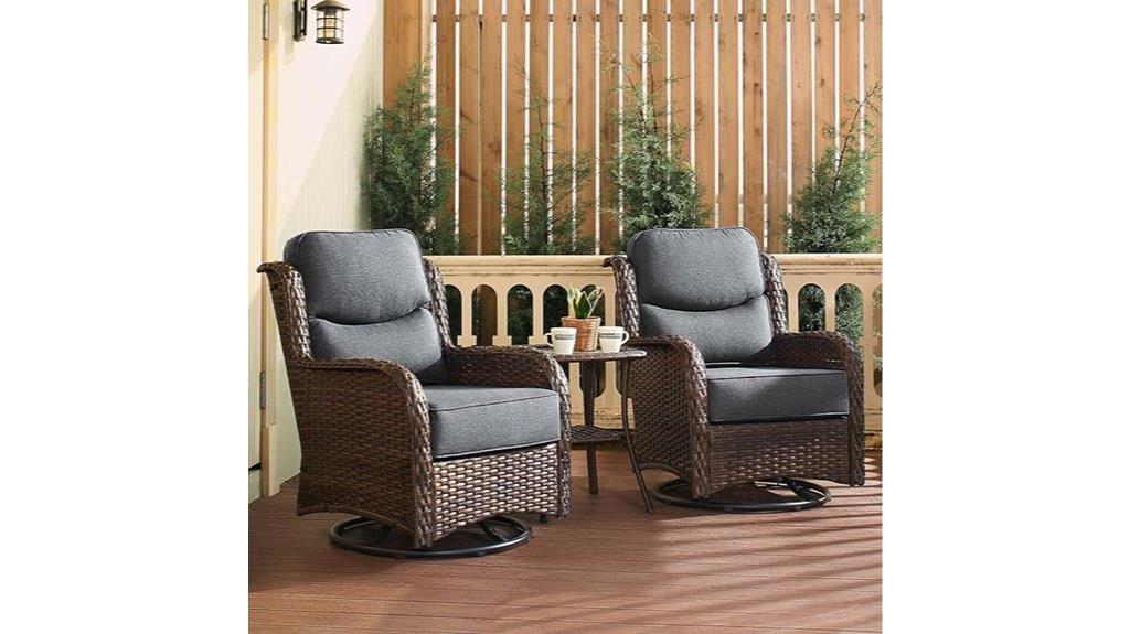 luxury patio furniture set