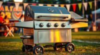 luxury portable tailgate grills