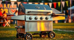 luxury portable tailgate grills