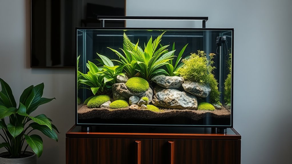 luxury reptile terrarium designs