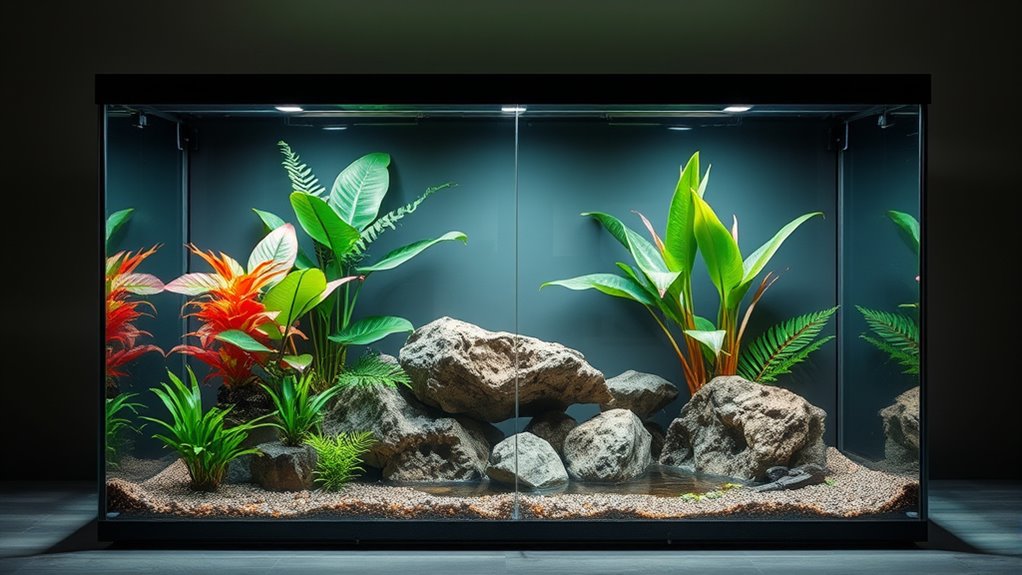 luxury reptile terrarium essentials