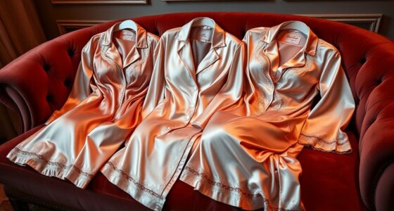 luxury silk pajama sets