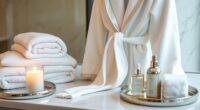 luxury spa towel sets