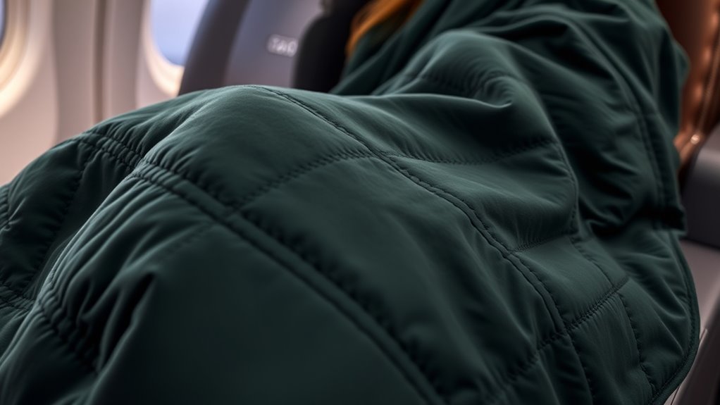 luxury travel blanket selection