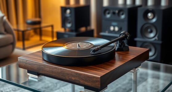 luxury vinyl record players