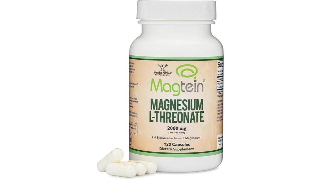 magnesium threonate supplement capsules