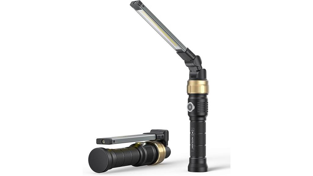 magnetic rechargeable rotating light