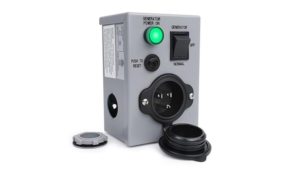 manual transfer switch with circuit breaker