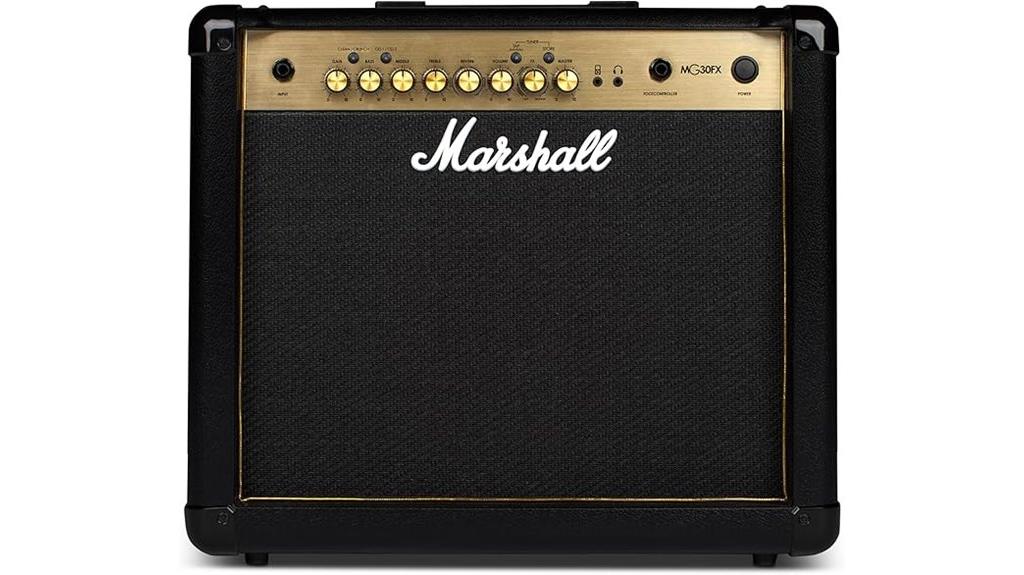 marshall combo amp black