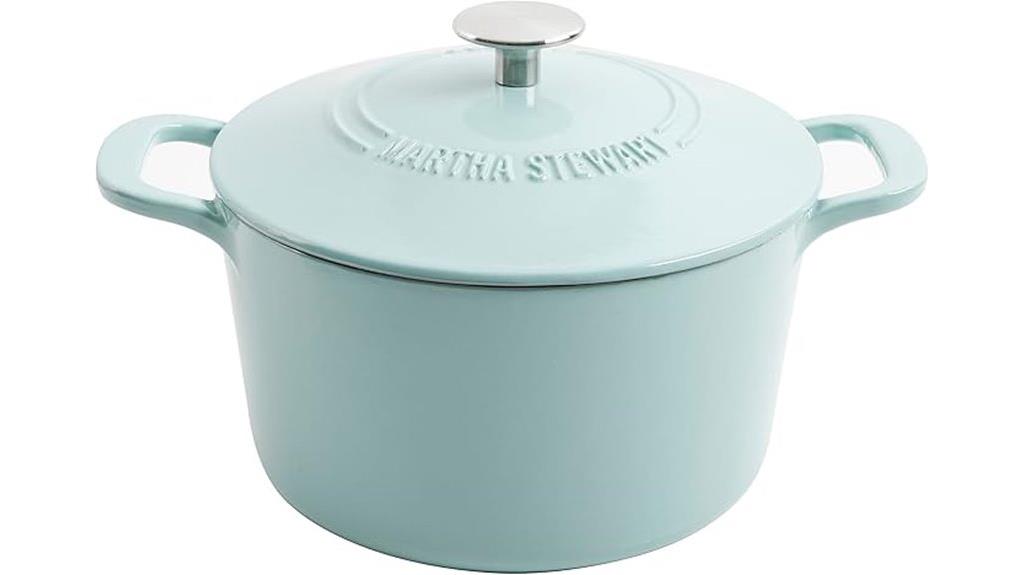 martha stewart gatwick enamel dutch oven