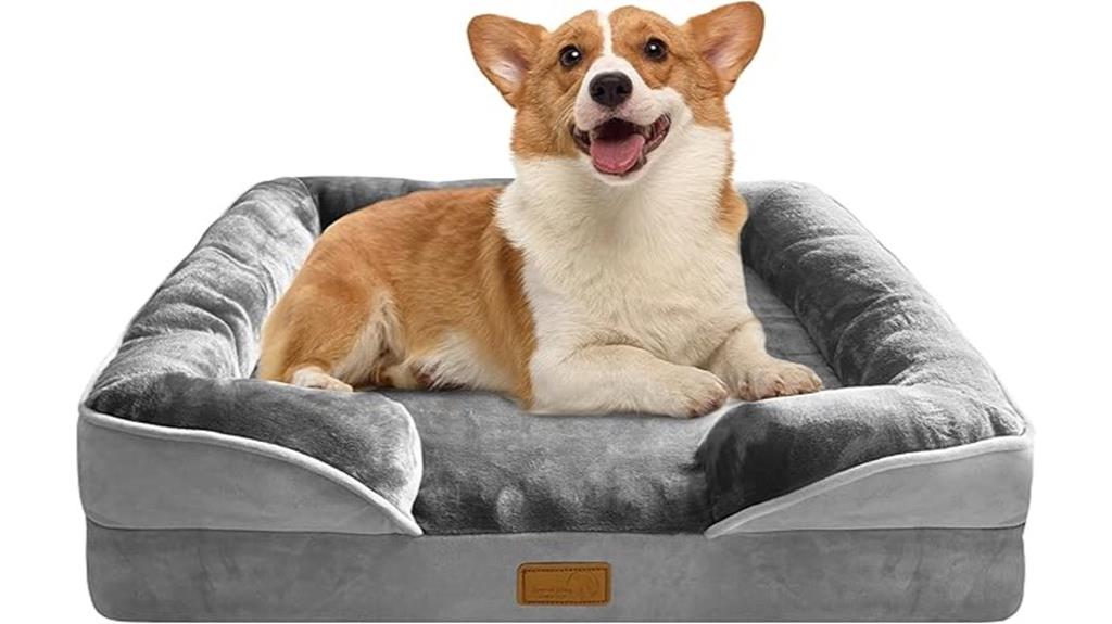 medium sized orthopedic dog bed