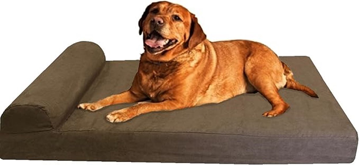 memory foam waterproof bed