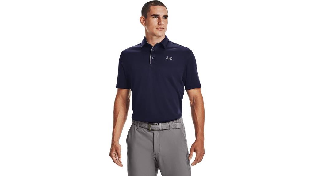 men s breathable golf polo