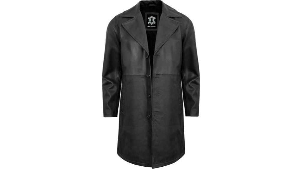 men s classic leather jacket