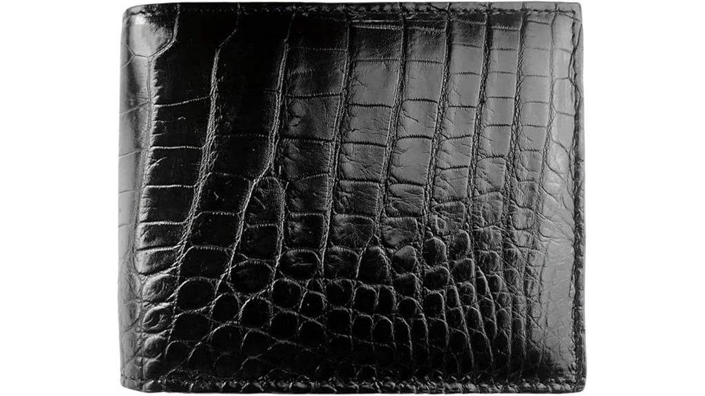 men s crocodile wallet