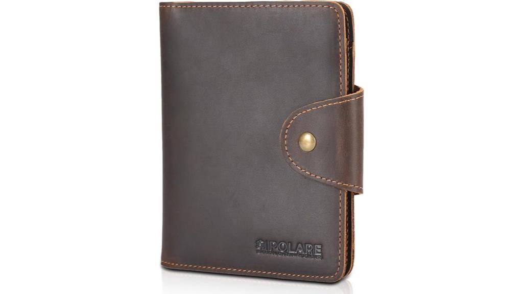 men s rfid leather wallet