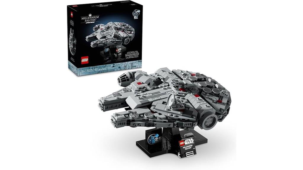 millennium falcon lego set