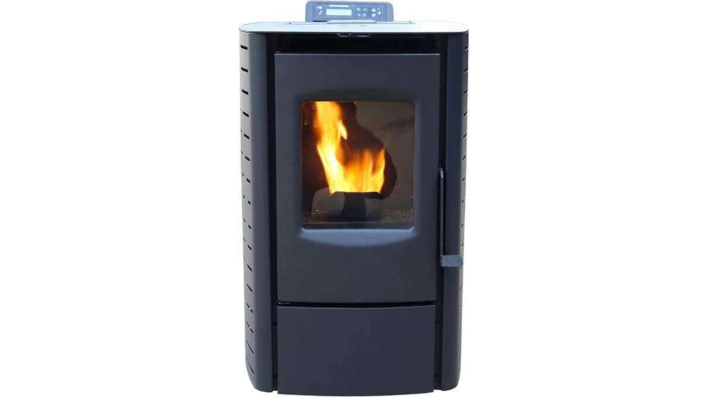 mini pellet stove capacity
