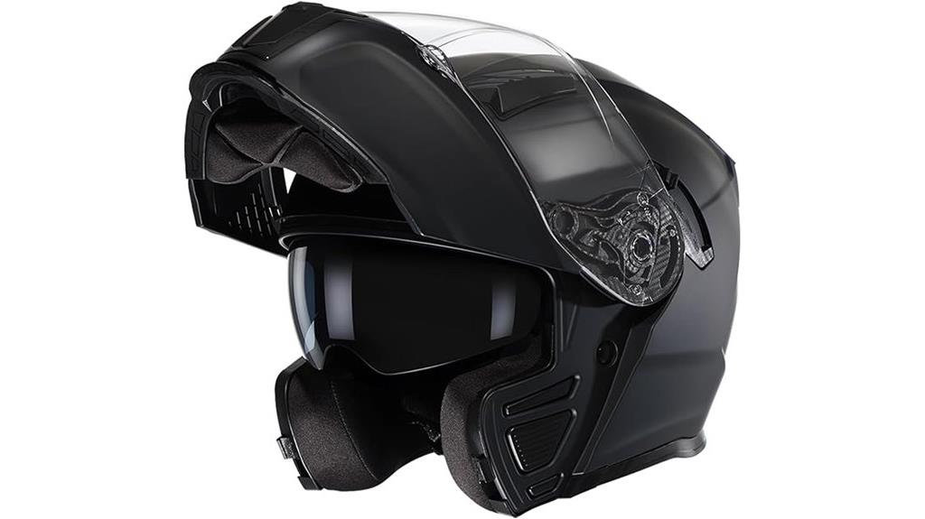 modular helmet with dual visor