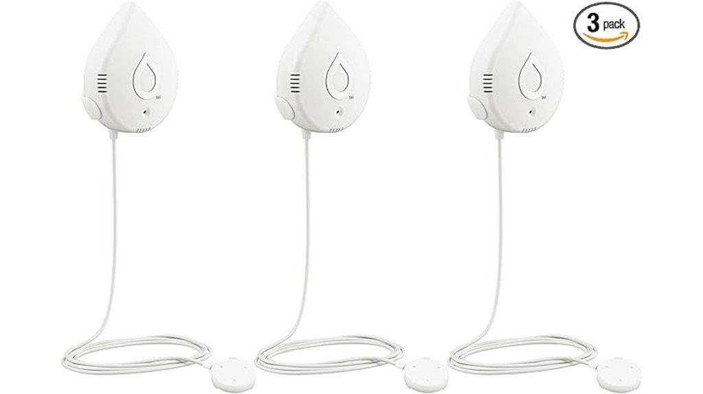 moen white flo leak detectors