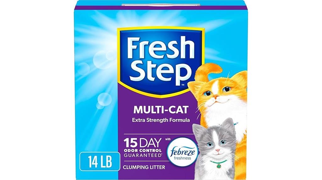 multi cat odor control litter