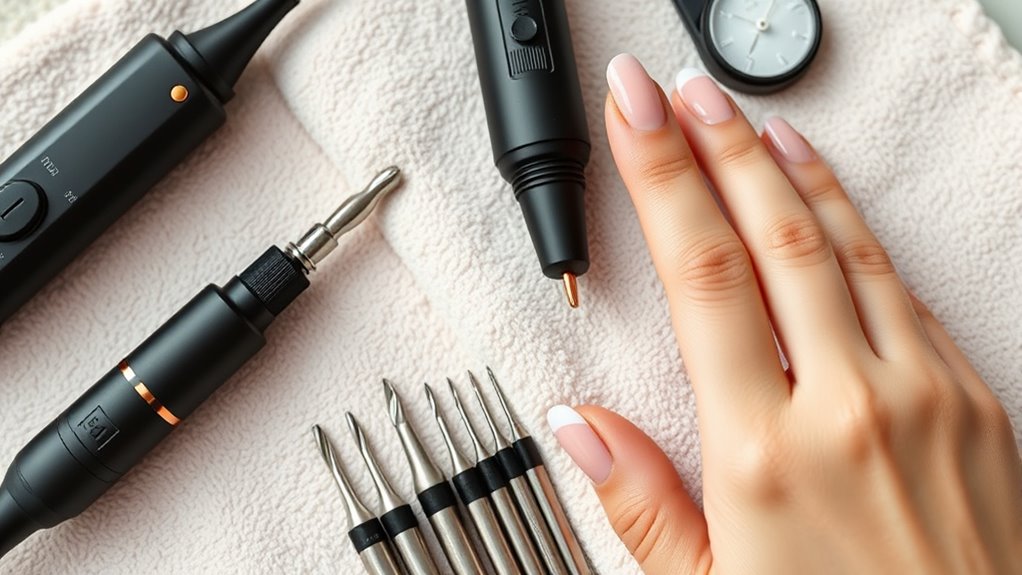 nail drill kit features